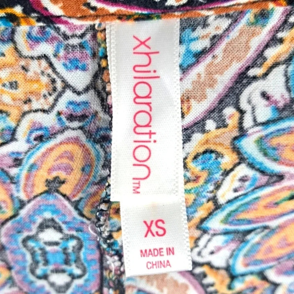 Xhilaration Floral Design Strappy Maxi Dress sz XS - Picture 4 of 5